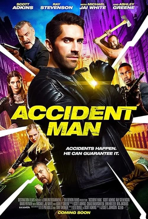 Accident Man film posteri