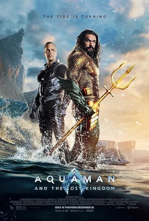 Aquaman and the Lost Kingdom film posteri