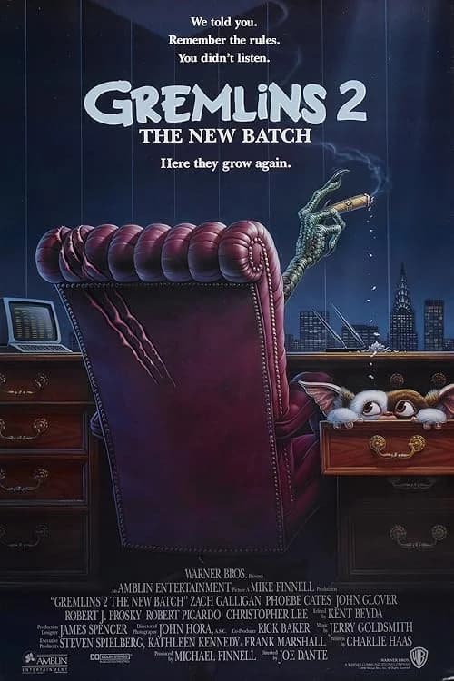 Gremlins 2: The New Batch film posteri