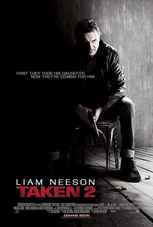 Taken 2 film posteri